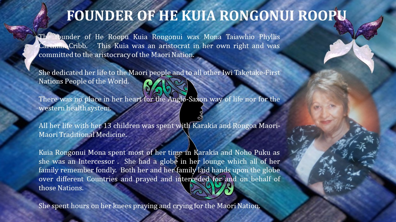 Nga Kuia Rongonui