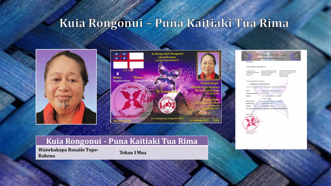 Nga Kuia Rongonui