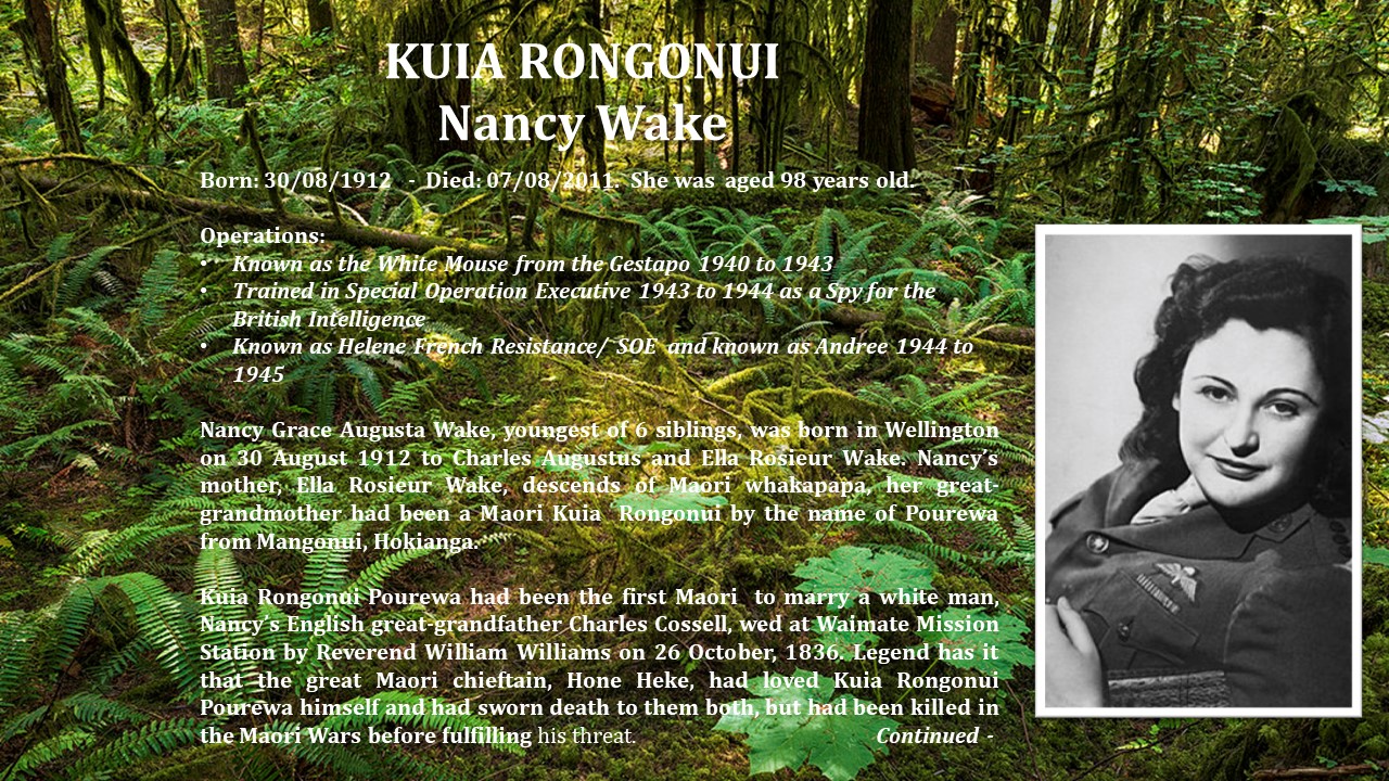 Nga Kuia Rongonui